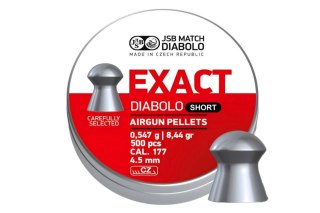 Diabolo JSB Exact Short 4,52mm 500 szt.