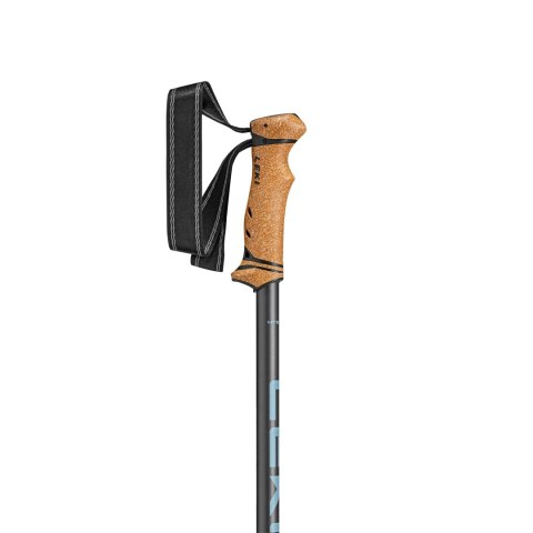 Kije trekkingowe LEKI Legacy 100-145 cm - white-anthracite LEKI