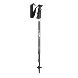 Kije trekkingowe LEKI Voyager 110-145 cm - silver-grey LEKI