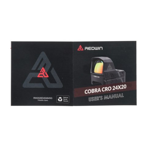 Kolimator Redwin Cobra 24x20 CRO MTR RWD45G Redwin