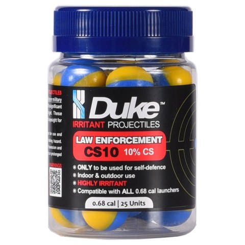 Kule Duke CS10 Law Enforcement Irritant Projectile .68 25szt.