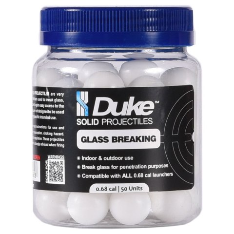Kule Duke Glass Breaking Solid Projectile .68 50szt.