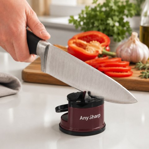 Ostrzałka AnySharp Pro koloru wina Any Sharp