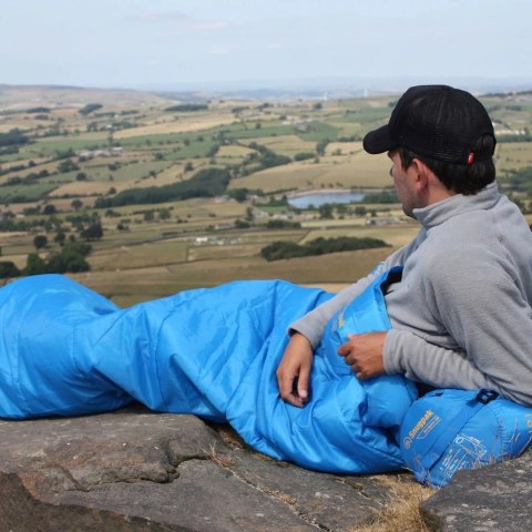Śpiwór Snugpak Navigator Sapphire Blue dla leworęcznych Snugpak