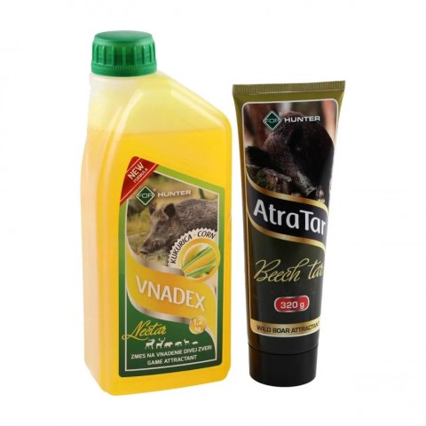 Wabik Vnadex Nectar 1.2kg Kukurydza + 320 g smoły bukowej AtraTar
