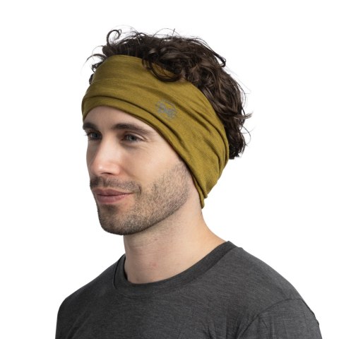 Chusta wielofunkcyjna Buff Lightweight Merino Wool - solid olive green BUFF