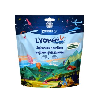Jajecznica Lyommy z serkiem wiejskim i pieczarkami 275 g Lyommy