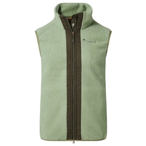 Kamizelka damska Pinewood Pile Fleece Vest - sage green Pinewood