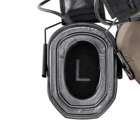 Ochronniki słuchu aktywne RealHunter Active ProSHOT QuadTAC FDE RealHunter
