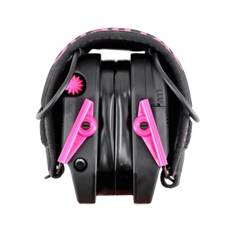 Ochronniki słuchu aktywne RealHunter Active ProSHOT QuadTAC devil pink RealHunter