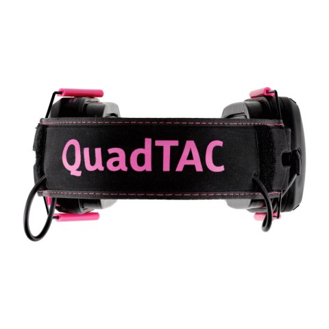 Ochronniki słuchu aktywne RealHunter Active ProSHOT QuadTAC devil pink RealHunter