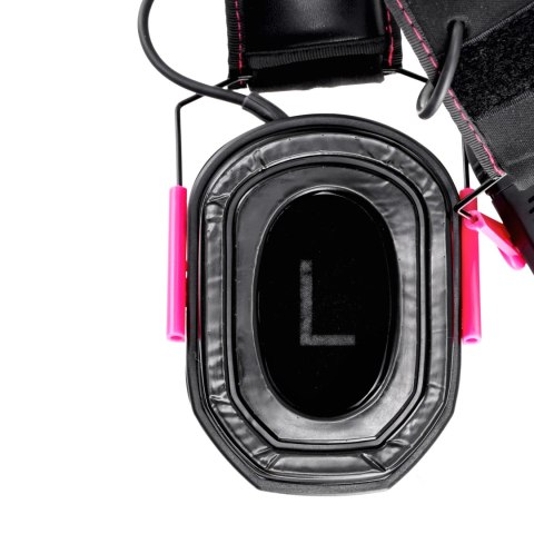 Ochronniki słuchu aktywne RealHunter Active ProSHOT QuadTAC devil pink RealHunter