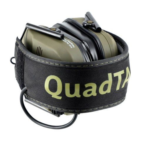Ochronniki słuchu aktywne RealHunter Active ProSHOT QuadTAC oliwkowe RealHunter