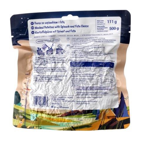 Puree Lyommy ze szpinakiem i fetą 500 g Lyommy