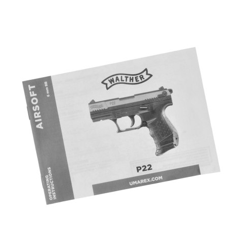 Replika pistolet ASG Walther P22 6 mm Walther
