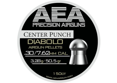Śrut AEA Center Punch 7.62 mm (.30) 50.5 grain Airgun Pellets