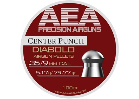 Śrut AEA Center Punch 9 mm (.35) 79.77 grain Airgun Pellets