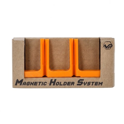 Uchwyt magnetyczny Manufaktura Plastiku na pistolet MHS - zestaw - pomarańczowy Manufaktura Plastiku