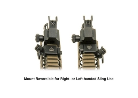 Zaczepka systemu QD na szyne PICANTINY kątowa Sling Swivel Adaptor UTG Weaver/Picatinny