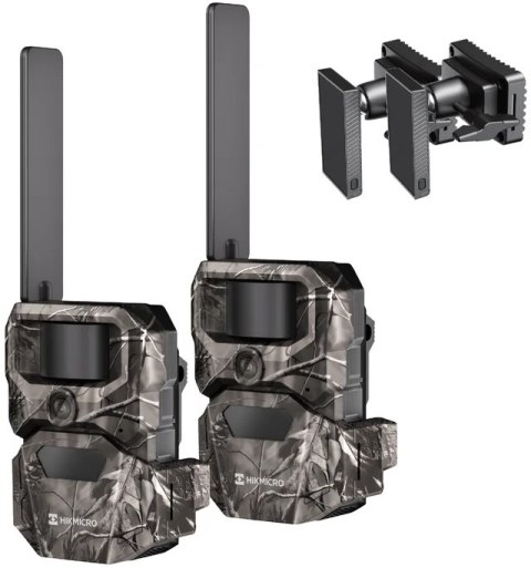 Fotopułapka HIKMICRO T16 - zestaw 2 szt. + uchwyty