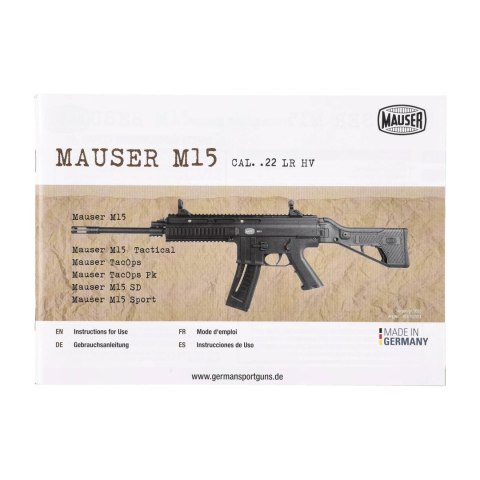 Karabinek Mauser M15 DMR kal. 22 LR bronze/tan Mauser