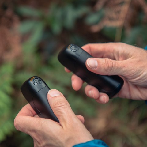Ogrzewacz do rąk elektroniczny Lifesystems Rechargeable Palm Handwarmers USB & USB C ports - black Lifesystems