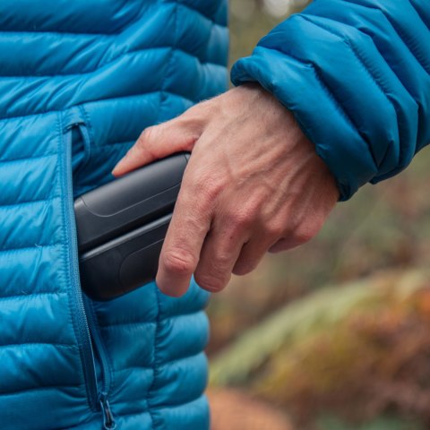 Ogrzewacz do rąk elektroniczny Lifesystems Rechargeable Palm Handwarmers USB & USB C ports - black Lifesystems