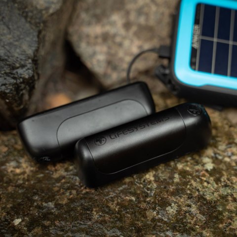 Ogrzewacz do rąk elektroniczny Lifesystems Rechargeable Palm Handwarmers USB & USB C ports - black Lifesystems