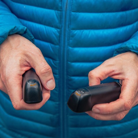 Ogrzewacz do rąk elektroniczny Lifesystems Rechargeable Palm Handwarmers USB & USB C ports - black Lifesystems