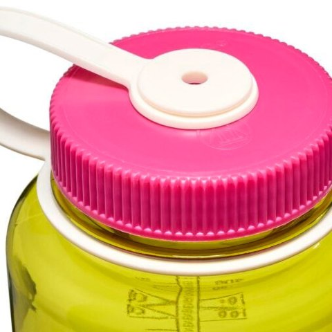 Butelka turystyczna Nalgene Wide Mouth 1 l - endive/fuchsia Nalgene