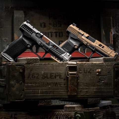 Pistolet Canik TTI Combat kal. 9x19 mm brązowy Canik