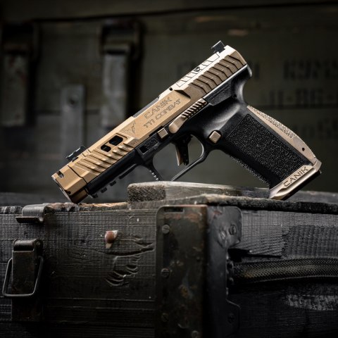 Pistolet Canik TTI Combat kal. 9x19 mm brązowy Canik