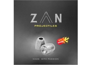 ZAN Projectiles HP airgun slugs - 6.35 mm (.25) - 26.5 grain