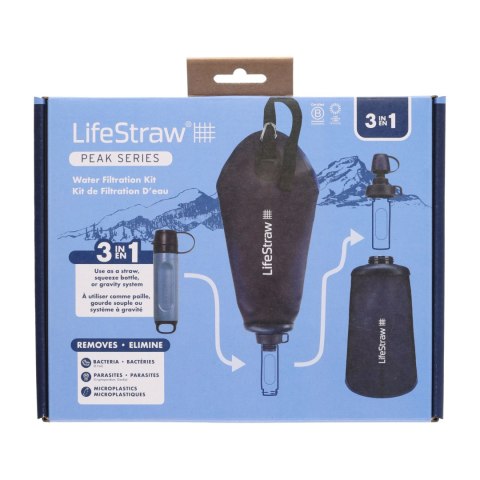 Zestaw do filtracji wody LifeStraw Peak All-in-One 3w1 LifeStraw