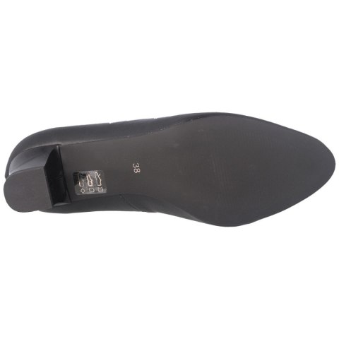 Czółenka służbowe Mistral Veronika Czarne (P900) Mistral