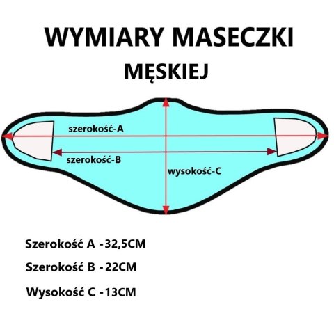 Maseczka ochronna Haasta kamuflaż A-Tacs FG (MAS-CAM A-TACS FG L) Haasta