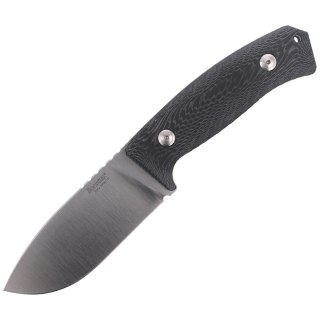 Nóż LionSteel Bushcraft Micarta Black, Satin Blade (M3 MI) LionSteel