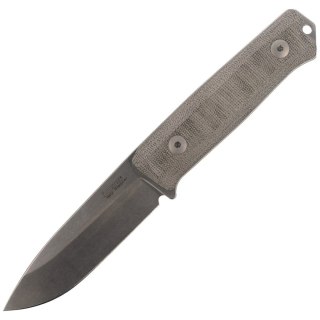 Nóż LionSteel Bushcraft Micarta Green, Stone Washed (B40 CVG) LionSteel