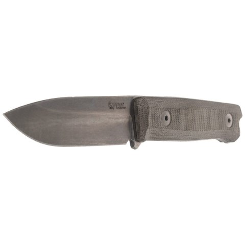 Nóż LionSteel Bushcraft Micarta Green, Stone Washed (B40 CVG) LionSteel
