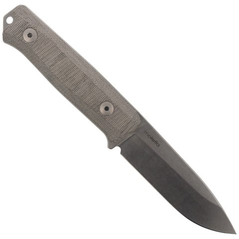 Nóż LionSteel Bushcraft Micarta Green, Stone Washed (B40 CVG) LionSteel