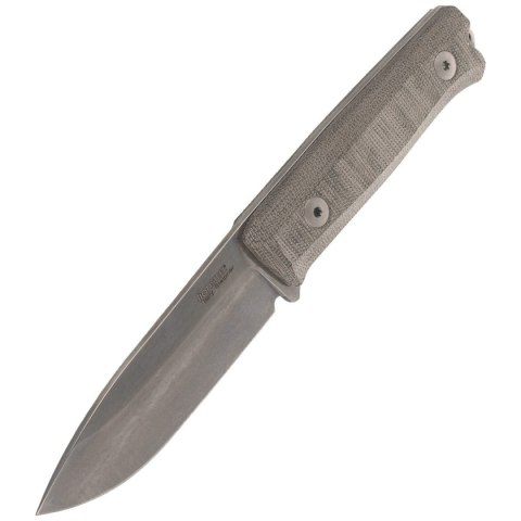 Nóż LionSteel Bushcraft Micarta Green, Stone Washed (B40 CVG) LionSteel