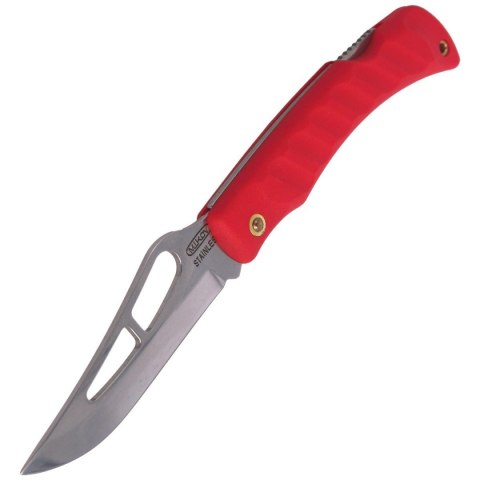 Nóż składany Mikov Crocodile Clip Point Red ABS, Mirror (243-NH-1/A RED) Mikov s.r.o.