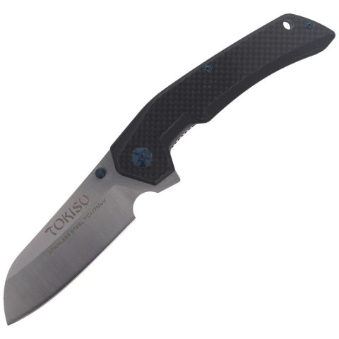 Nóż składany TOKISU Tactical Black G-10/Carbon Fiber, Satin (18448) Tokisu by Martinez Albainox