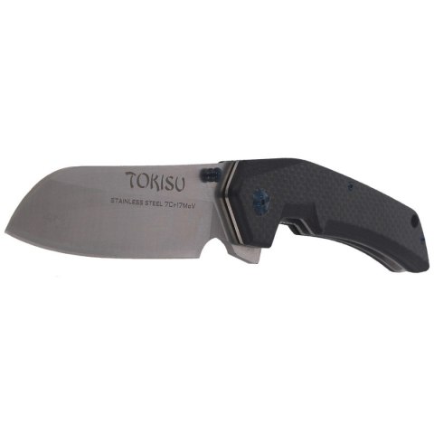 Nóż składany TOKISU Tactical Black G-10/Carbon Fiber, Satin (18448) Tokisu by Martinez Albainox
