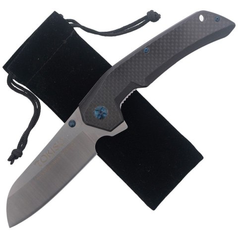 Nóż składany TOKISU Tactical Black G-10/Carbon Fiber, Satin (18448) Tokisu by Martinez Albainox
