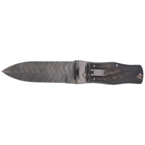 Nóż sprężynowy Mikov Predator Wildcat Buffalo Horn, Damascus PMC27 (241-DR-1/KP) Mikov s.r.o.