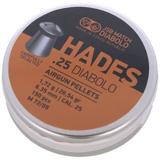 Śrut JSB Diabolo Hades 6.35 mm, 150 szt. (546291-150) JSB