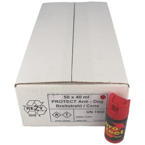 Gaz pieprzowy na zwierzeta KKS ProTect Anti-Dog 40 ml - stożek (01440-R) KKS GmbH