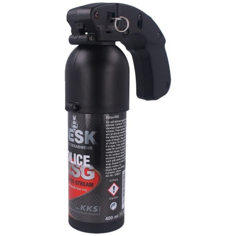 Gaz pieprzowy KKS VESK RSG Police 2mln SHU, Stream 400ml (12400-S) KKS GmbH