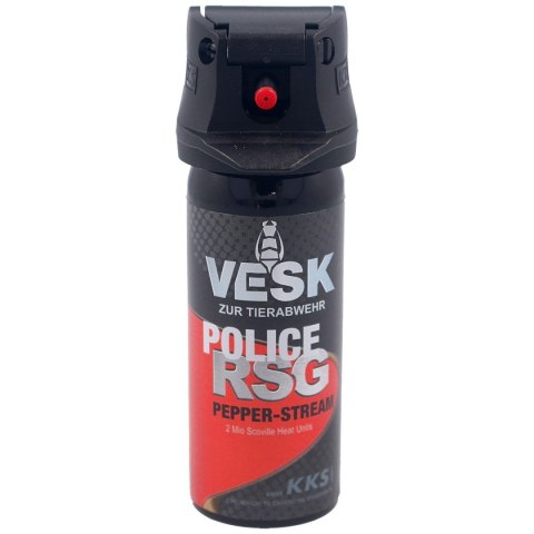 Gaz pieprzowy KKS VESK RSG Police 2mln SHU, Stream 50 ml (12050-S) KKS GmbH